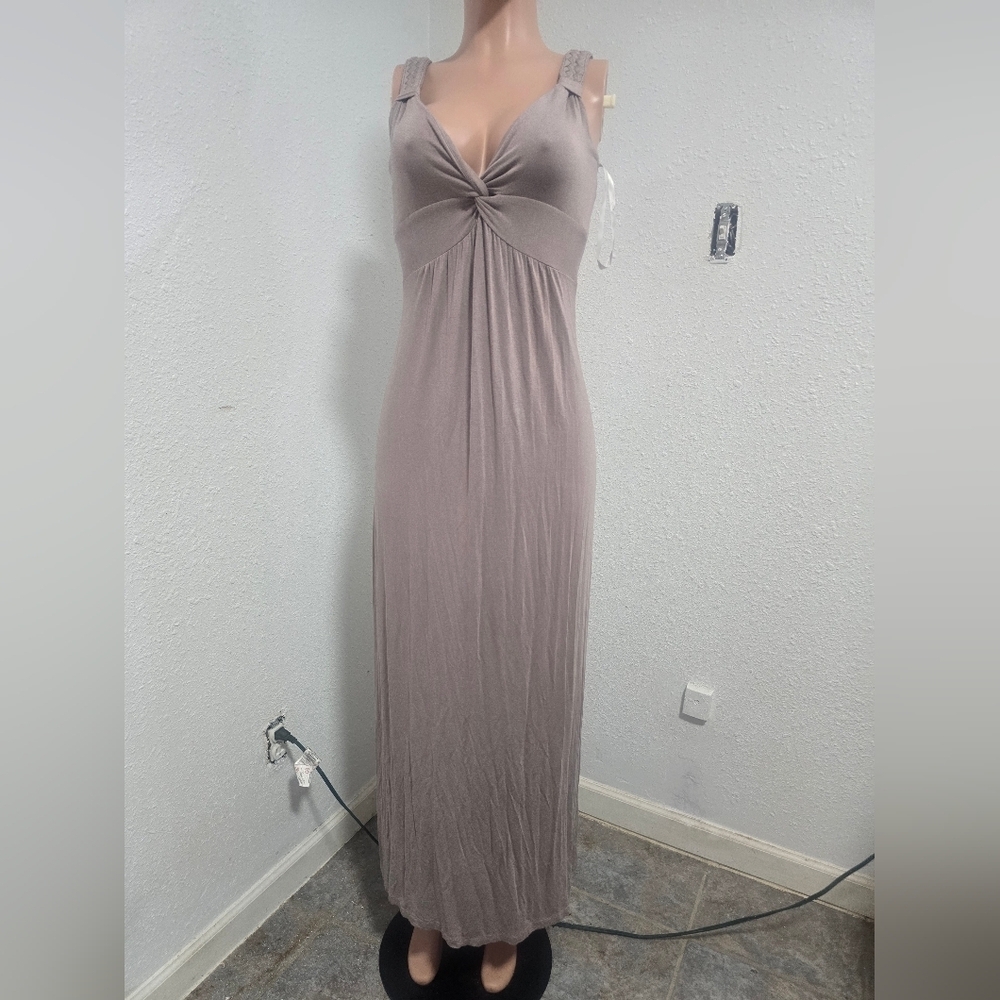 Boston Proper Dusty Pink Maxi Dress